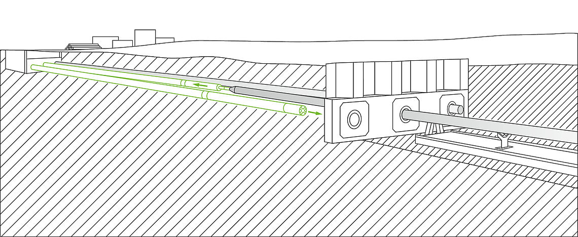 Drawn illustration of how the E-Power Pipe works