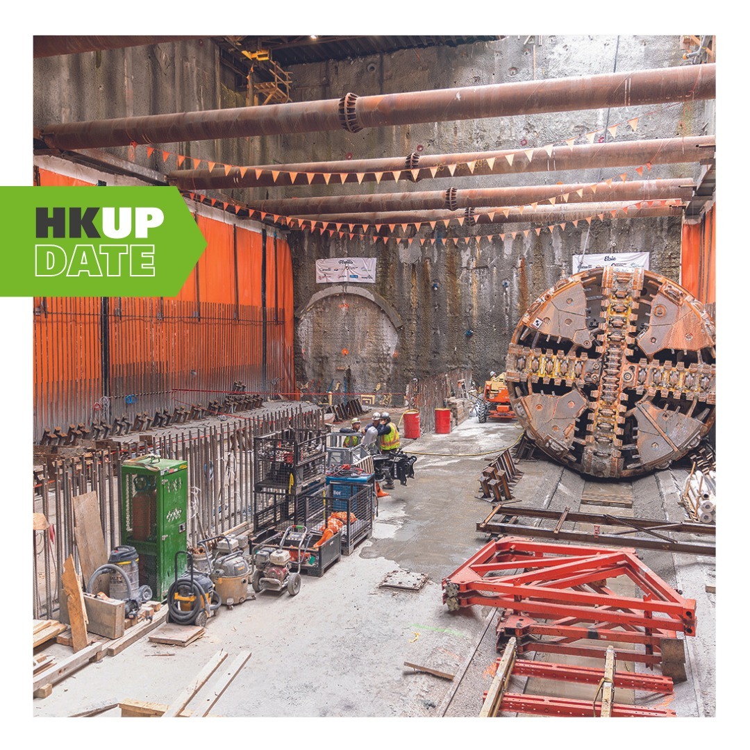 Two Herrenknecht tunnel boring machines Elsie and Phyllis have become local celebrities in Canada’s Vancouver region. They are used for the Broadway Subway Project, a major expansion of SkyTrain, the mass transit rail system serving Vancouver and neighbor